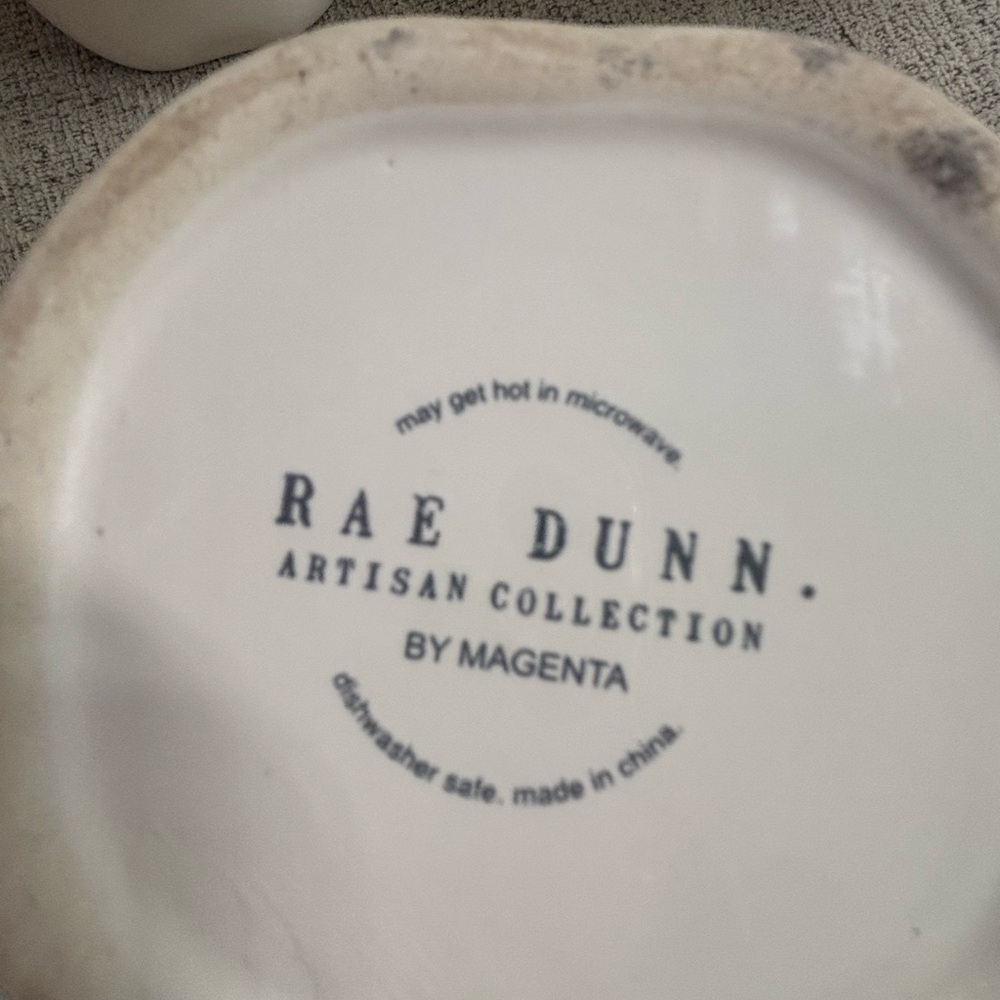 Rae Dunn Cream 'Peace' Mug - Picture 4 of 4